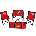 Folding Camping Table Chair Set